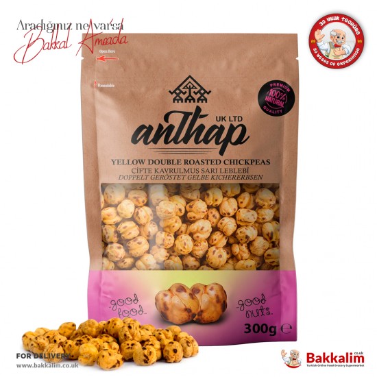 Anthap Sarı Leblebi Çifte Kavrulmuş 300 Gr