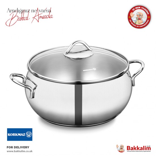 Korkmaz Tombik 24 By 12 Cm Casserole  A1076 - TIKLA GELSİN UK - £33.99