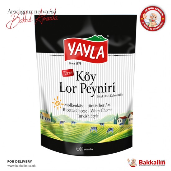 Yayla Taze Köy Lor Peyniri 350 Gr