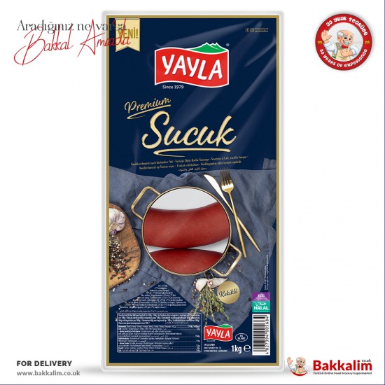 Yayla Premium Kangal Sucuk 1000 Gr Kekikli