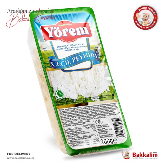 Yörem 200 Gr Çeçil Peyniri - TIKLA GELSİN UK - £4.29