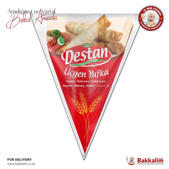 Destan Triangle Phyllo Pastry Leaves 330 G Destan Triangle Phyllo Pastry Leaves 330 G