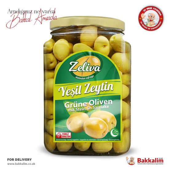 Zeliva Yeşil Zeytin 400 Gr