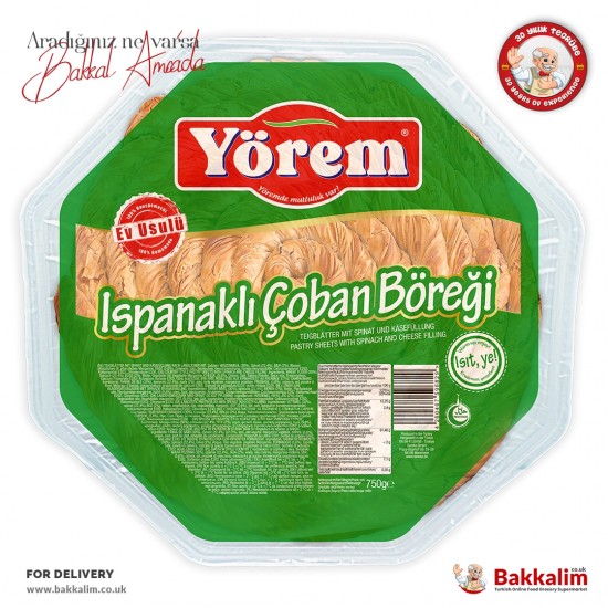 Yörem 750 Gr Ispanaklı Çoban Böreği - TIKLA GELSİN UK - £6.19