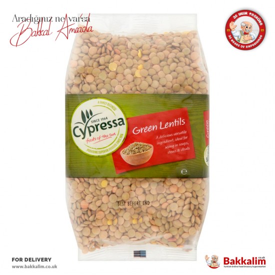 Cypressa Yeşil Mercimek 1000 Gr