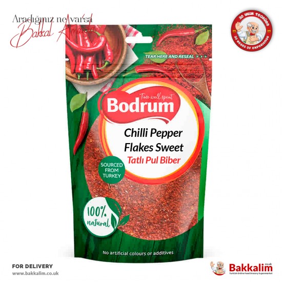 Bodrum İpek Pul Biber Tatlı 100 Gr