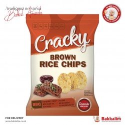 Grande Dolceria Cracky Barbekü Soslu Kahverengi Pirinç Cipsi 60 Gr