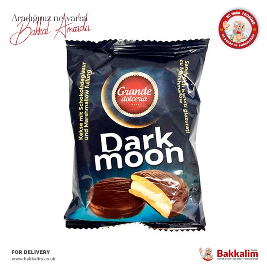 Grande Dolceria Dark Moon Marshmallow Dolgulu Bisküvi 20 Gr