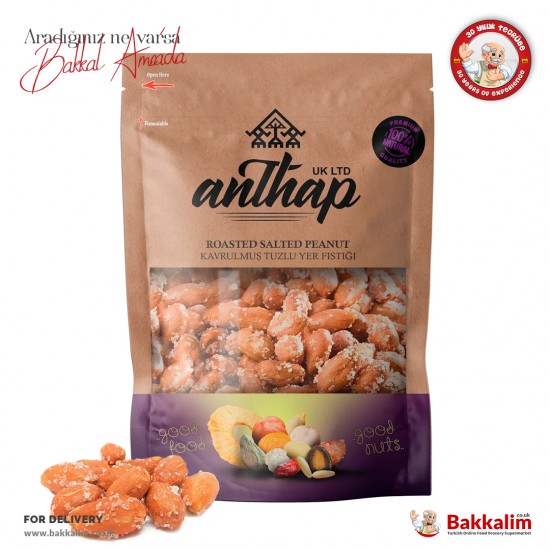 Anthap Yer Fıstığı Kavrulmuş Ve Tuzlu 700 Gr