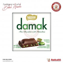 Nestle Damak Fine Chocolate With Antep Pistachio Square Chocolate 60 G