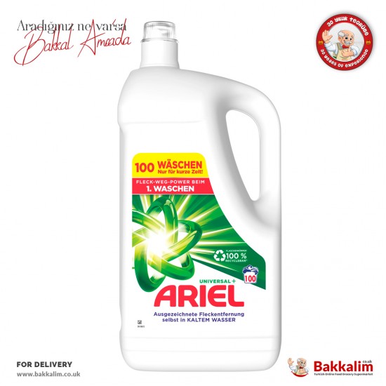 Ariel Liquid Laundry Detergent 5000 Ml 100 Washes