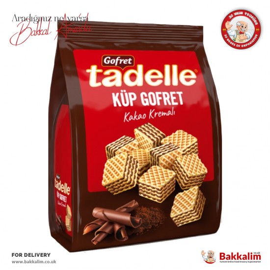 Tadelle Kakao Kremalı Küp Gofret 200 Gr