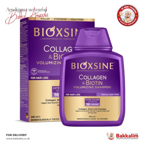 Bioxsine Collagen Ve Biotin Extra Hacim Şampuanı 300 Ml