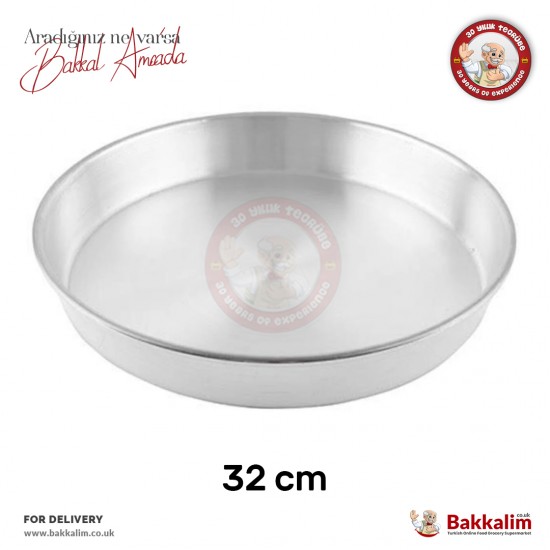 Arkar 32 Cm Aluminium Pizza Borek Tray Arkar 32 Cm Aluminium Pizza Borek Tray