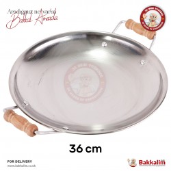 Yakut 36 Cm Steel Frying - Roasting Pan Stainless Steel