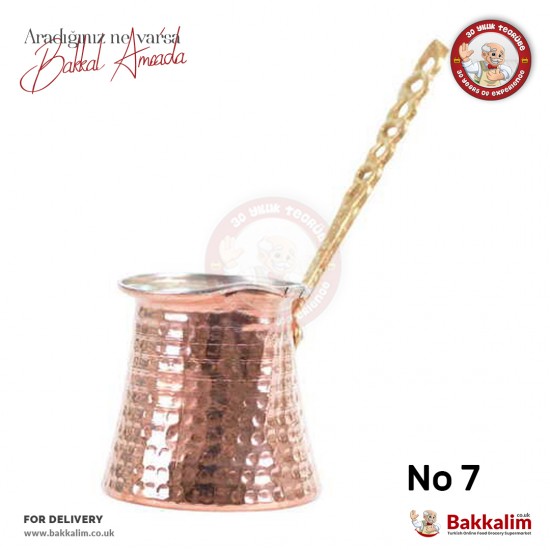 Turkish Copper Coffee Pot No 7 Turkish Copper Coffee Pot No 7