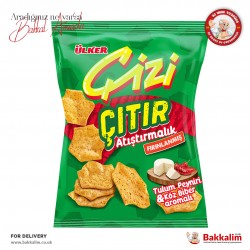 Ulker Cizi Tulum Cheese And Roasted Red Pepper Snack Pretzel 40 G