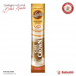 Cafe Crown Karamel Aromalı Latte 17 Gr