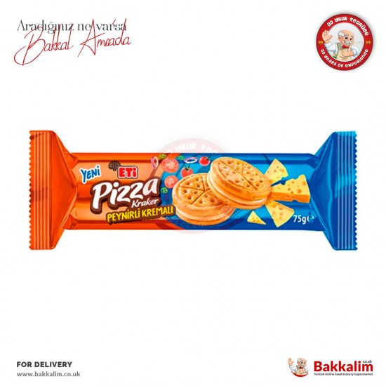 Eti Pizza Kraker Peynirli Kremalı 75 G