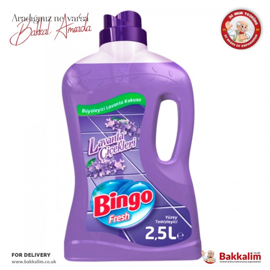 Bingo Fresh Multi Purpose Cleaner 2500 ml with Lavender - TIKLA GELSİN UK - £3.29