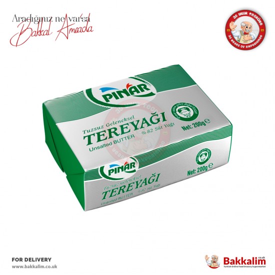 Pınar Tuzsuz Tereyağı 200 Gr