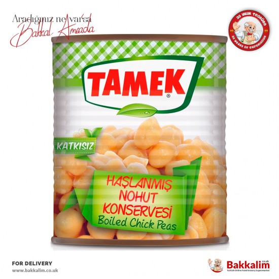 Tamek Haşlanmış Nohut 800 Gr