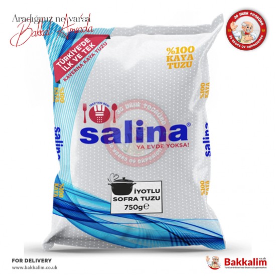 Salina İyotlu Sofra Tuzu 750 Gr