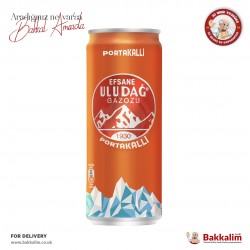 Uludag Orange Flavour Gazoz Soda 330 Ml