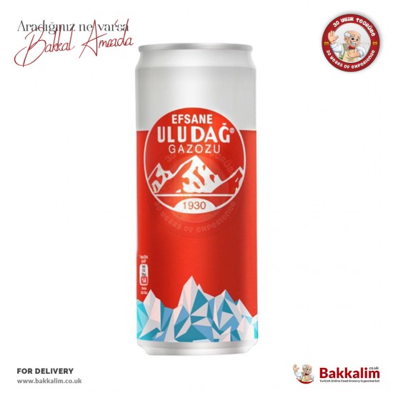 Uludag Plain Soda Gazoz 330 Ml