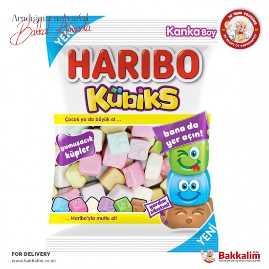 Haribo Kubiks Helal 80 Gr