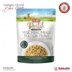 Duru Pratik Bulgur Pilaf With Green Lentils Ready Eat 250 G