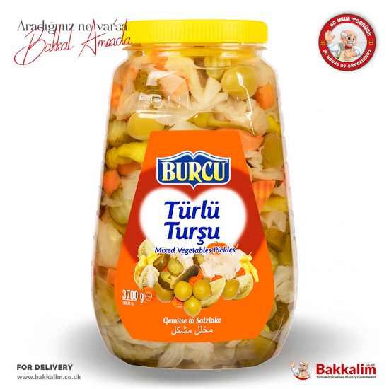 Burcu 3700 Gr Karışık Turşu - TIKLA GELSİN UK - £5.89