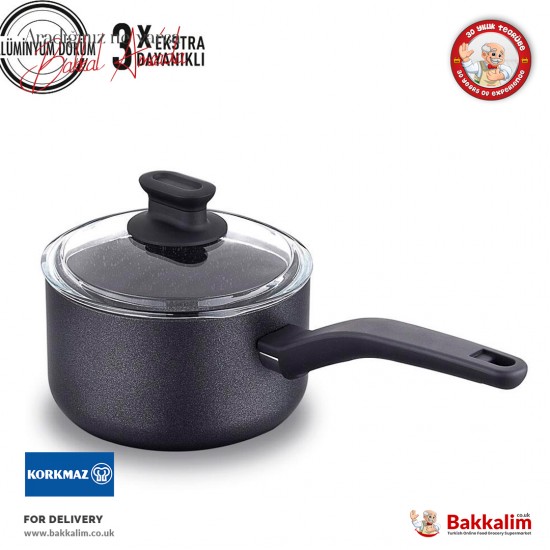 Korkmaz Lina  18x9 Cm Black Sauce Cookware A2870