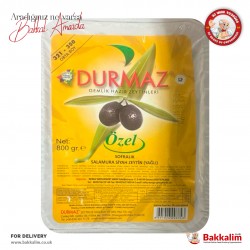 Durmaz Oily Black Olives 321 - 350 M 800 G