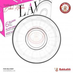 LAV Classic Optical Tea Saucer 6 Pcs