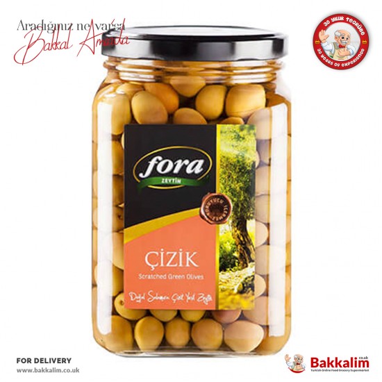 Fora Scratched Green Olives N 1600 G