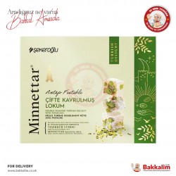 Sekeroglu Minnettar Double Roasted Pistachio Turkish Delight 300 G