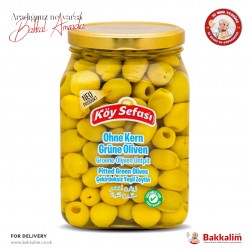 Köy Sefası Çekirdeksiz Yeşil Zeytin 800 Gr