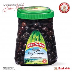 Köy Sefası 700 Gr Doğal Yağlı Sele Siyah Zeytin