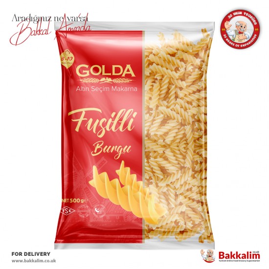 Golda Fusilli Pasta 400 G