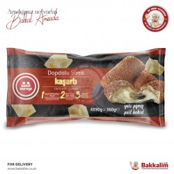 Simit Sarayı Dopdolu Kaşarlı Pişmiş Simit 4 Adet 360 Gr