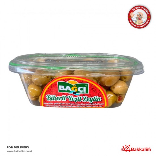 Bagci 400 Gr Green Olives With Pepper - TIKLA GELSİN UK - £4.99