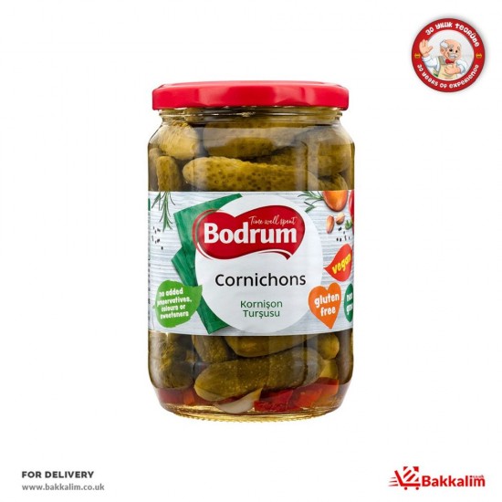 Bodrum 680 G Cornichons Pickles - TIKLA GELSİN UK - £2.89