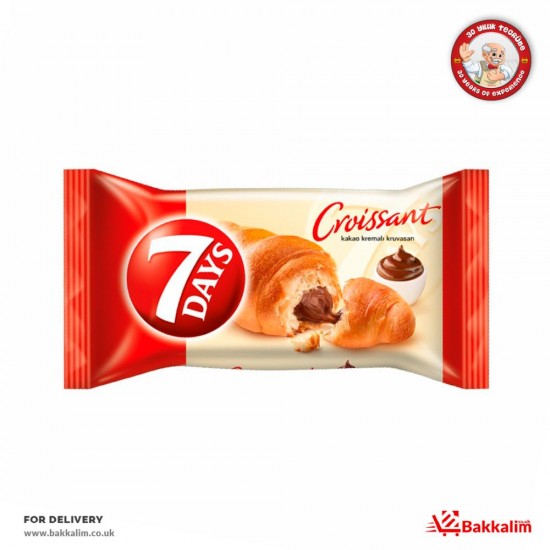 7 Days 60 G Chocolate Croissant - TIKLA GELSİN UK - £0.69