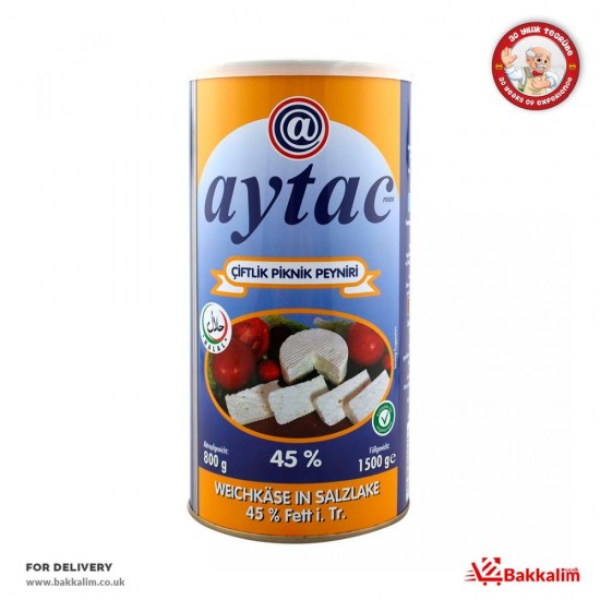 Aytaç 800 Gr 45 Yağlı Çiftlik Piknik Peyniri - TIKLA GELSİN UK - £9.29