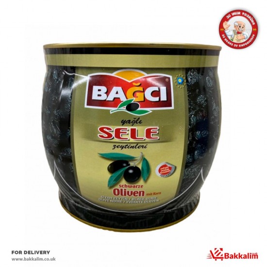 Bağcı  1750 Gr Yağlı Siyah Sele Zeytin - TIKLA GELSİN UK - £19.99