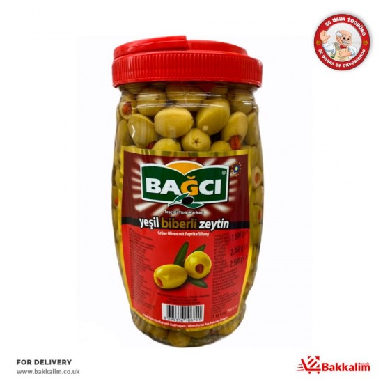 Bağcı  2500 Gr Yeşil Biberli Zeytin - TIKLA GELSİN UK - £14.99