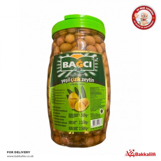 Bagci  700 Gr Green Olives Stuffed With Red Peppers - TIKLA GELSİN UK - £7.89