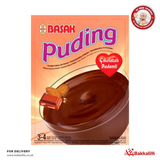 Başak 3-4 Kişilik Çikolatalı Bademli Puding - TIKLA GELSİN UK - £0.79