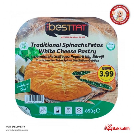 BestTat 850 Gr Ispanaklı & Feta & Beyaz Peynirli Köy Böreği - TIKLA GELSİN UK - £4.39